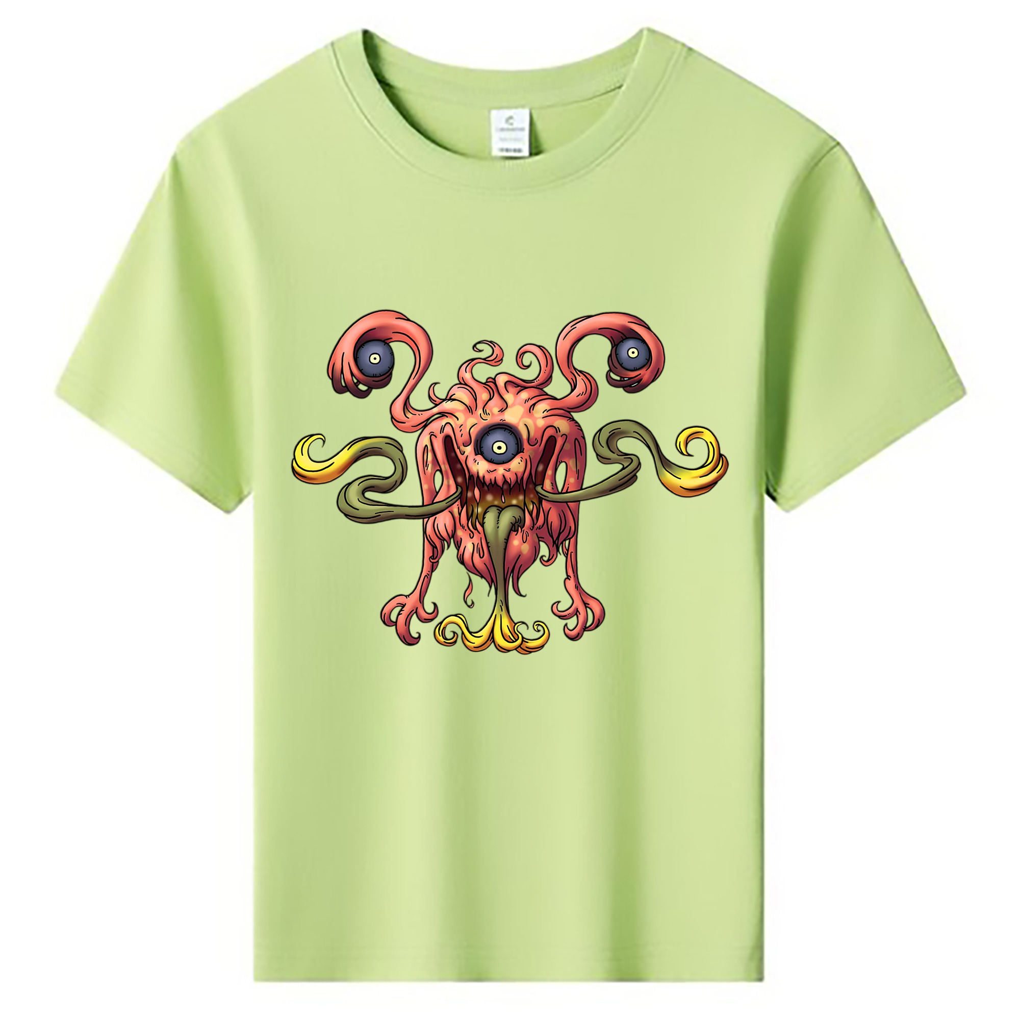 （画像用） ドラゴンクエスト Doragon Kuesuto Dragon Quest 綿100％キッズTシャツ（フロントプリント）
